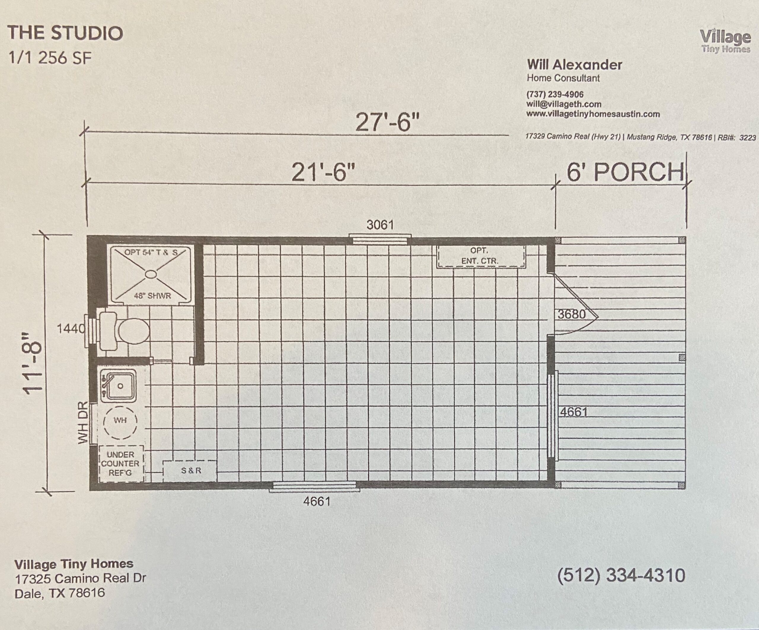 retreat floor plan